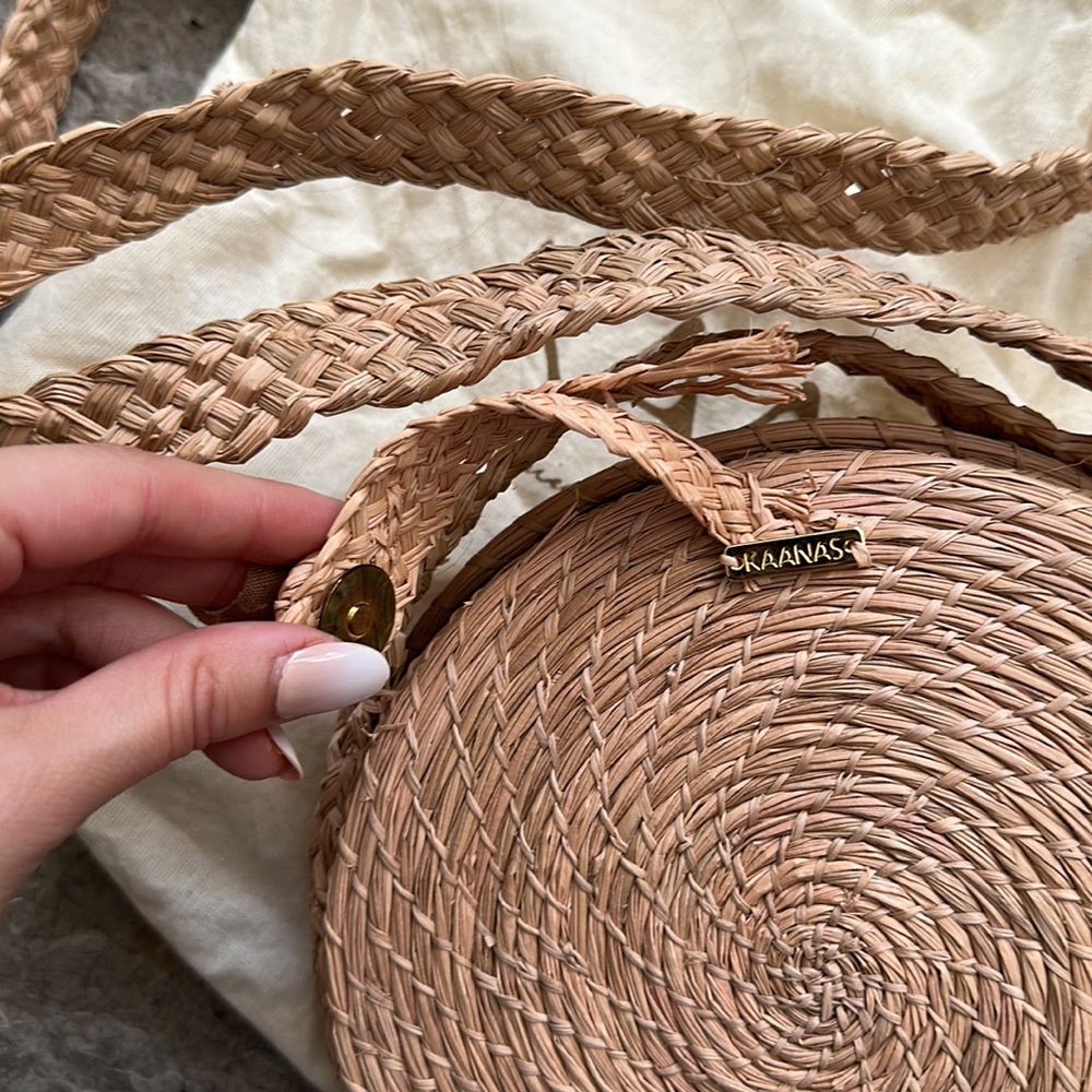 Kaanas straw crossbody - Picture 4 of 5